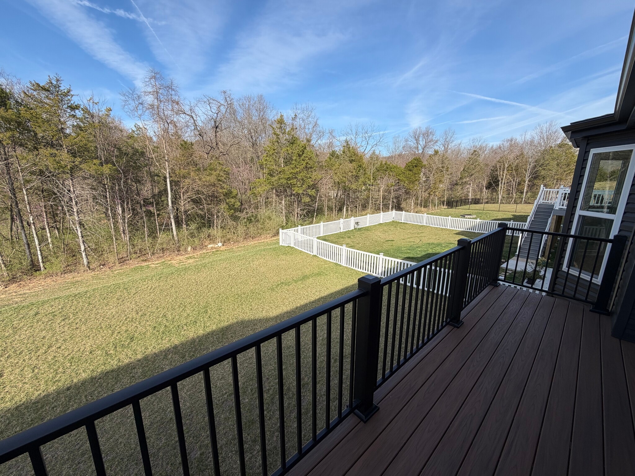 Right side view from deck - 4977 Knotty Alder Dr