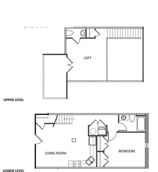 1BR/1.5BA - The Hancock Building