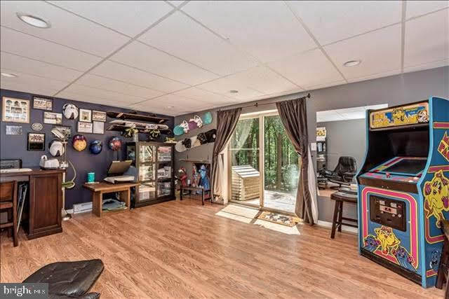 Basement shared space, door to backyard - 2903 Loch Haven Ct