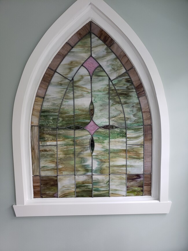 stained glass window - 621 SW Saint Lucie Crescent