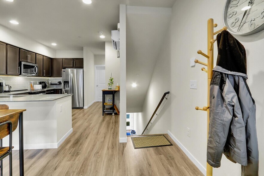 Stairs leading from main entry - 4206 204th St SW