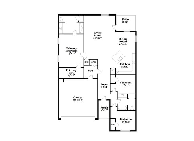 Floorplan - Beall Way