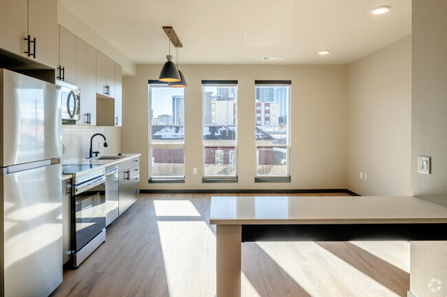 Studio - 559SF - Kitchen/Living Room - Edmond Curtis Park