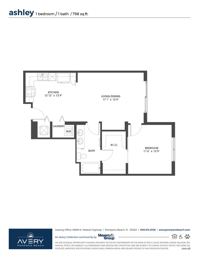 Floorplan - Saba Pompano Beach