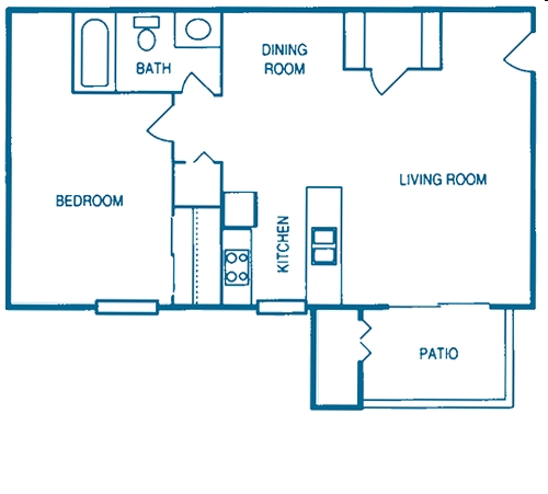 1BR/1BA - Stanford Village