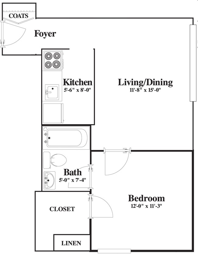 Floorplan - Teitel Jewish Apartments