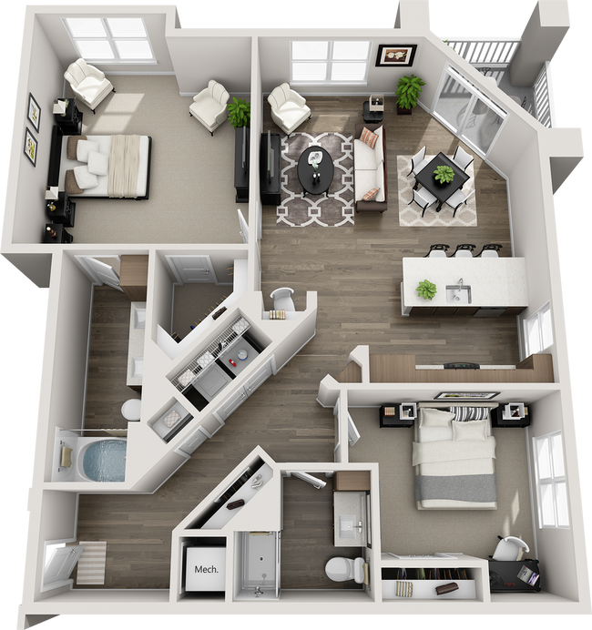 Floorplan - Lantower Weston Corners