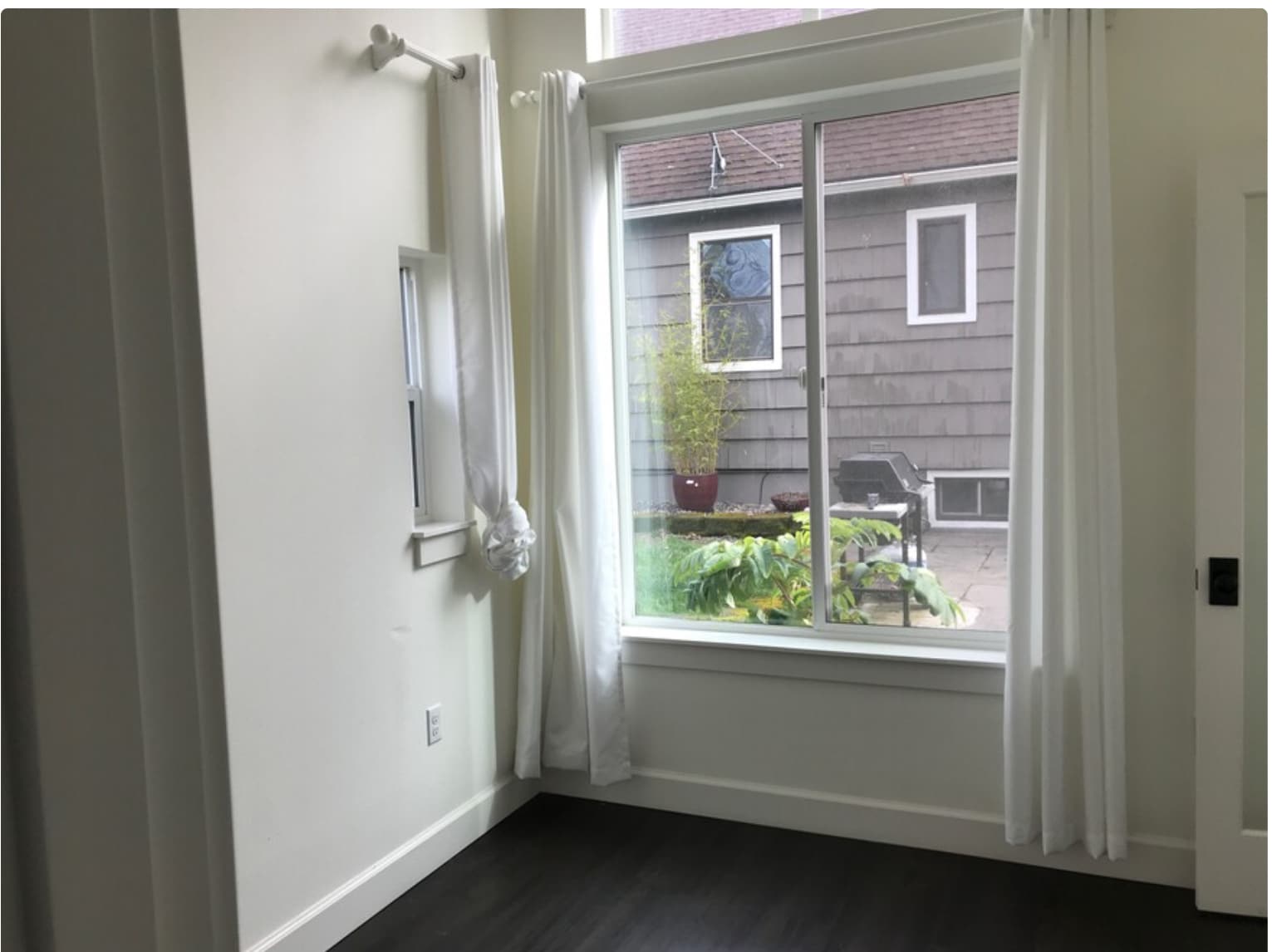 Bedroom window Eastside exposure. - 1912 F St