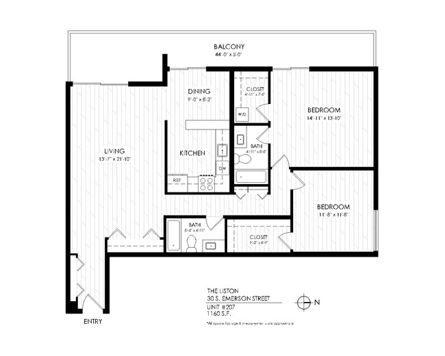 Floorplan - The Liston