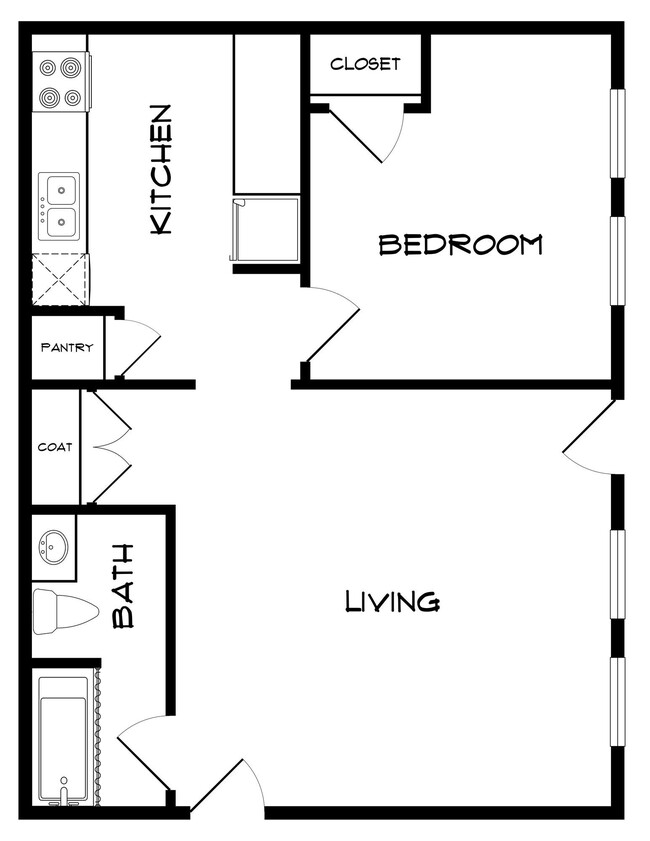 Floorplan - Lila Apartments