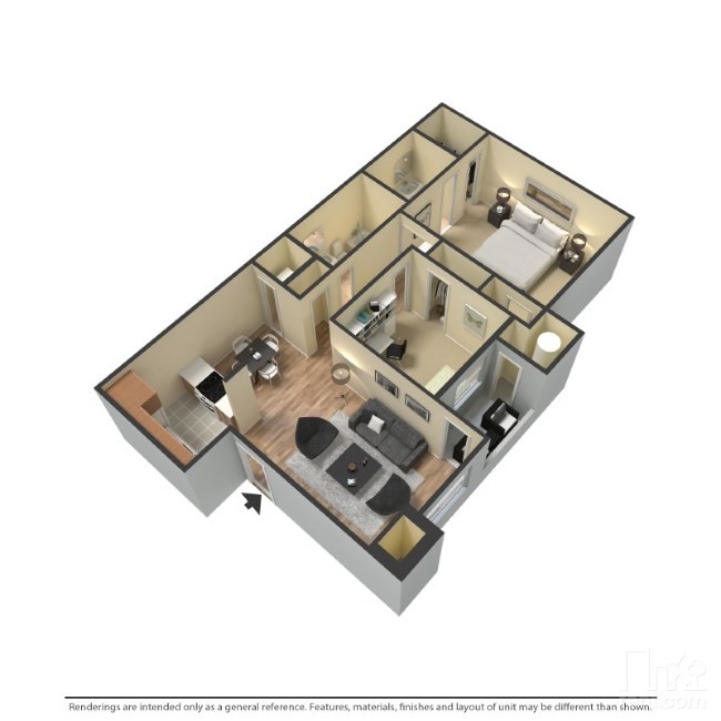 Floorplan - The Chase Apartments