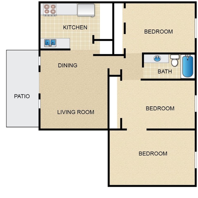 3BD1BA I - Reserve at Forest Ridge