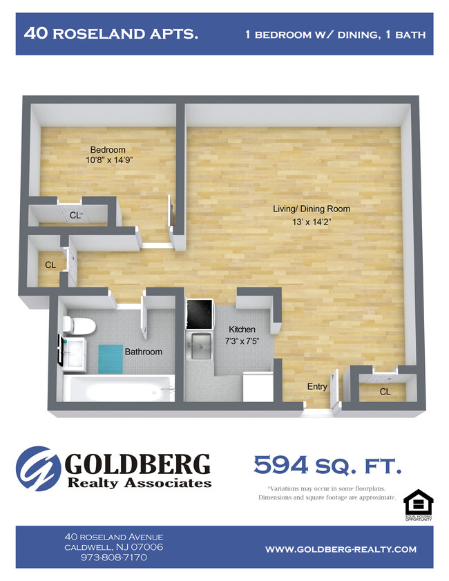 Floorplan - 40 Roseland Avenue