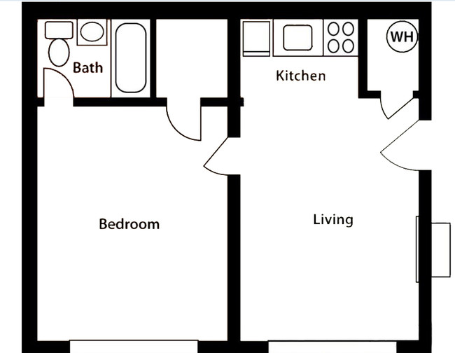 Floorplan - Park South Apartments