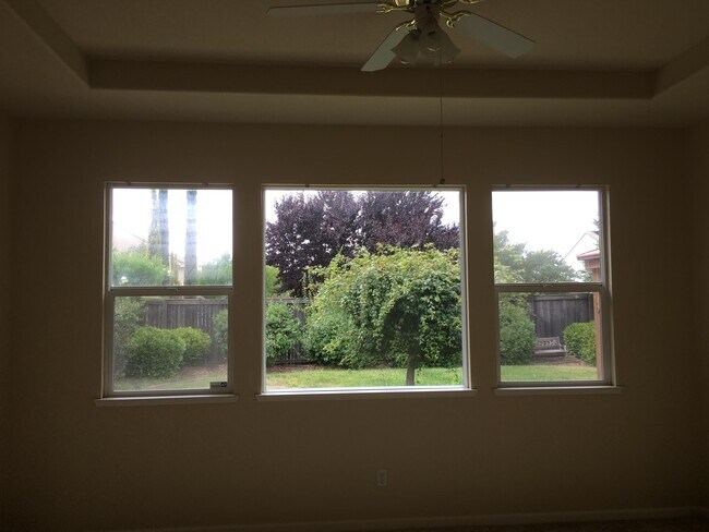 Master bedroom windows looking to backyard - 6461 Cormorant Cir