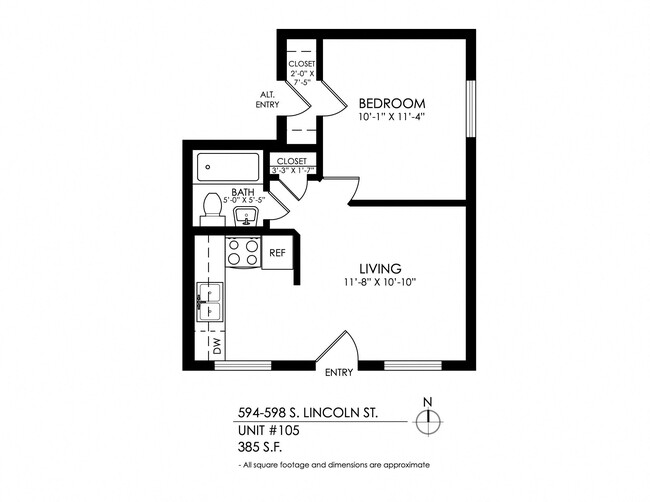 Floorplan - 594-598 S Lincoln