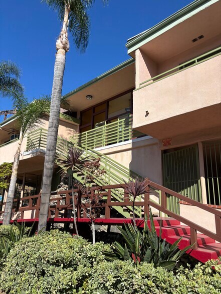 Front of Building, Whitley Terrace - Mikado Apartments, Mid-Century Japanese