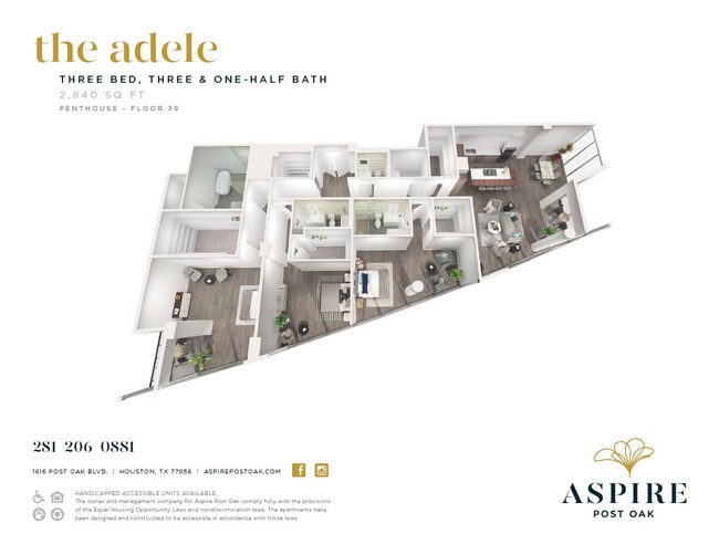 Floorplan - Aspire Post Oak