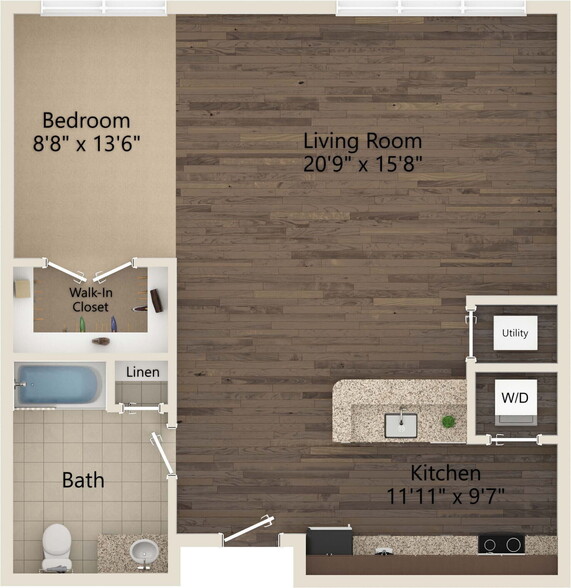 Ayrsley Lofts — floor plan photo - Ayrsley Lofts