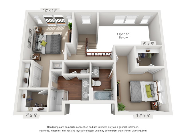 Floorplan - Ironhorse Apartments