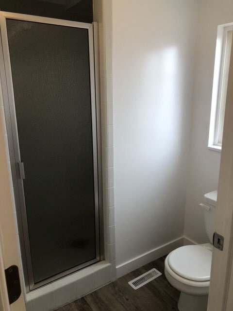 Master bathroom toilet/shower - 928 E. Bates Canyon Rd.