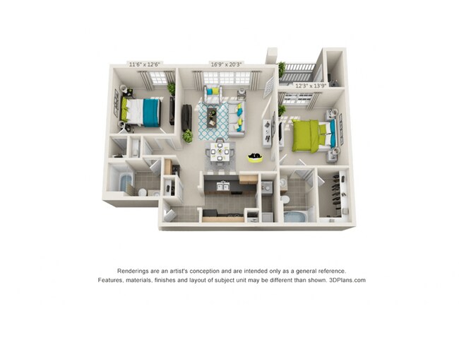 Floorplan - Hawthorne at Mirror Lake