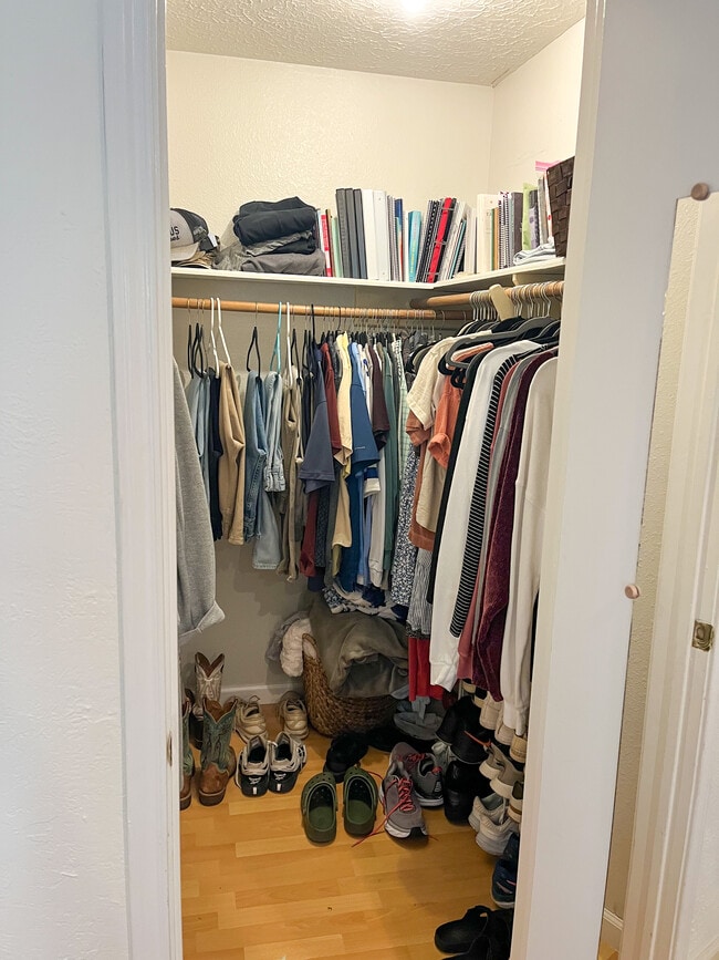 Master bedroom walk-in closet - 421 W San Antonio St