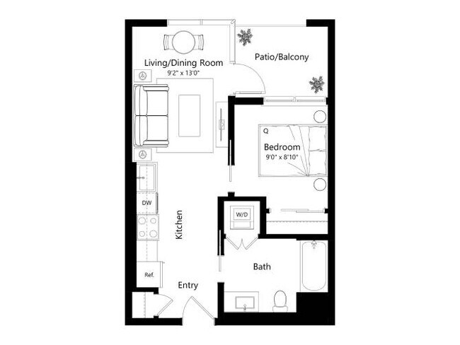 Floorplan - Lincoln/Broadway