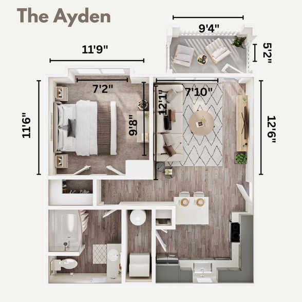 Ayden Dimensions - Creek Mill Apartments