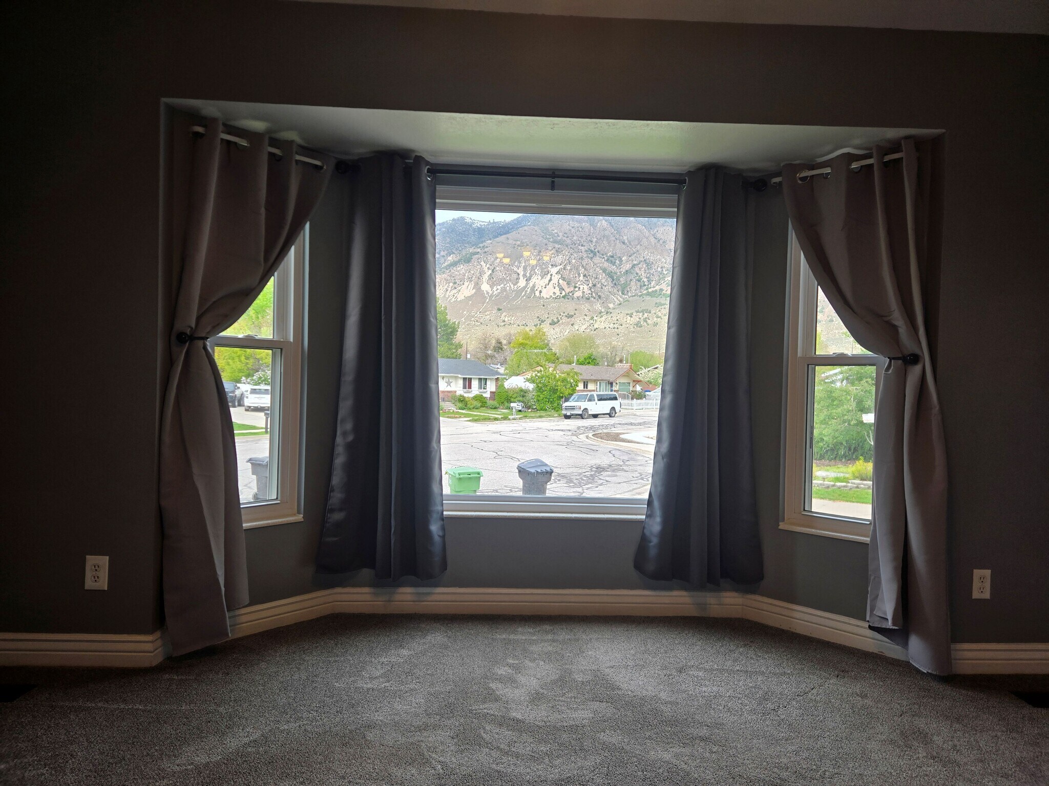 Mountain View from living room - 315 W 750 N