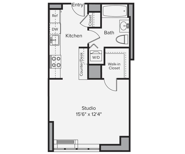 Floorplan - Avalon Riverview South Tower