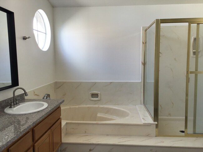 Stand alone shower and jetted tub - 20111 Cavern Ct
