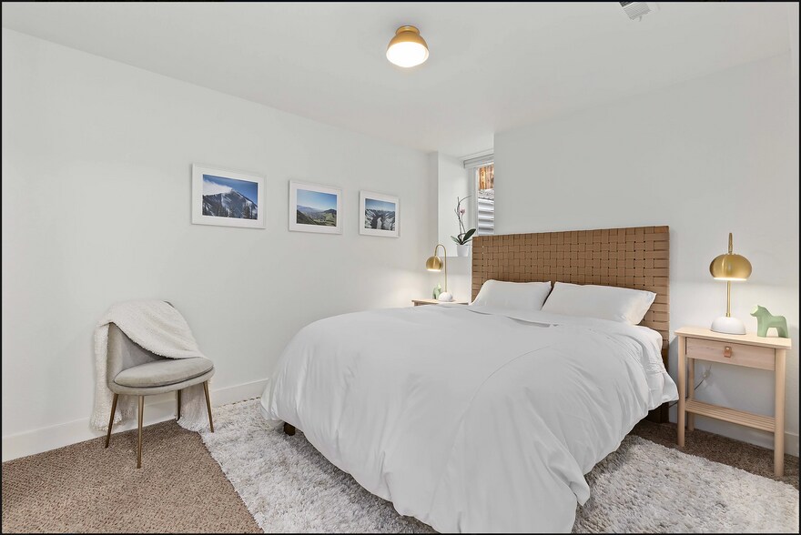 downstairs bedroom - 1217 E 26th Ave