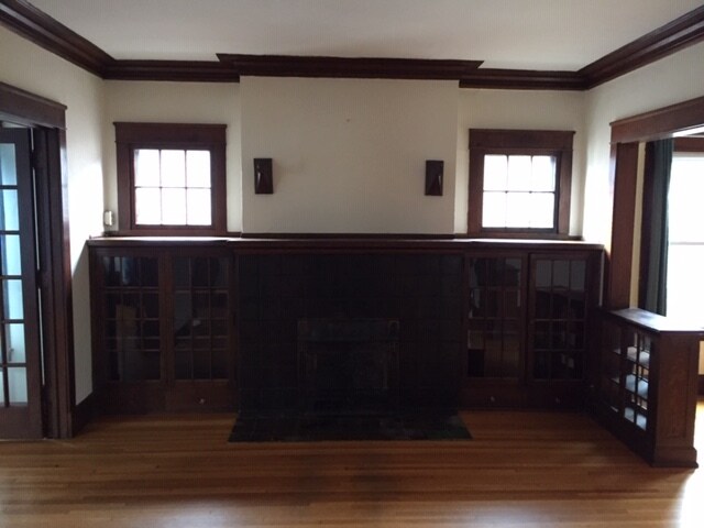 Living room fireplace (not useable). - 3320 Lyndale Ave S