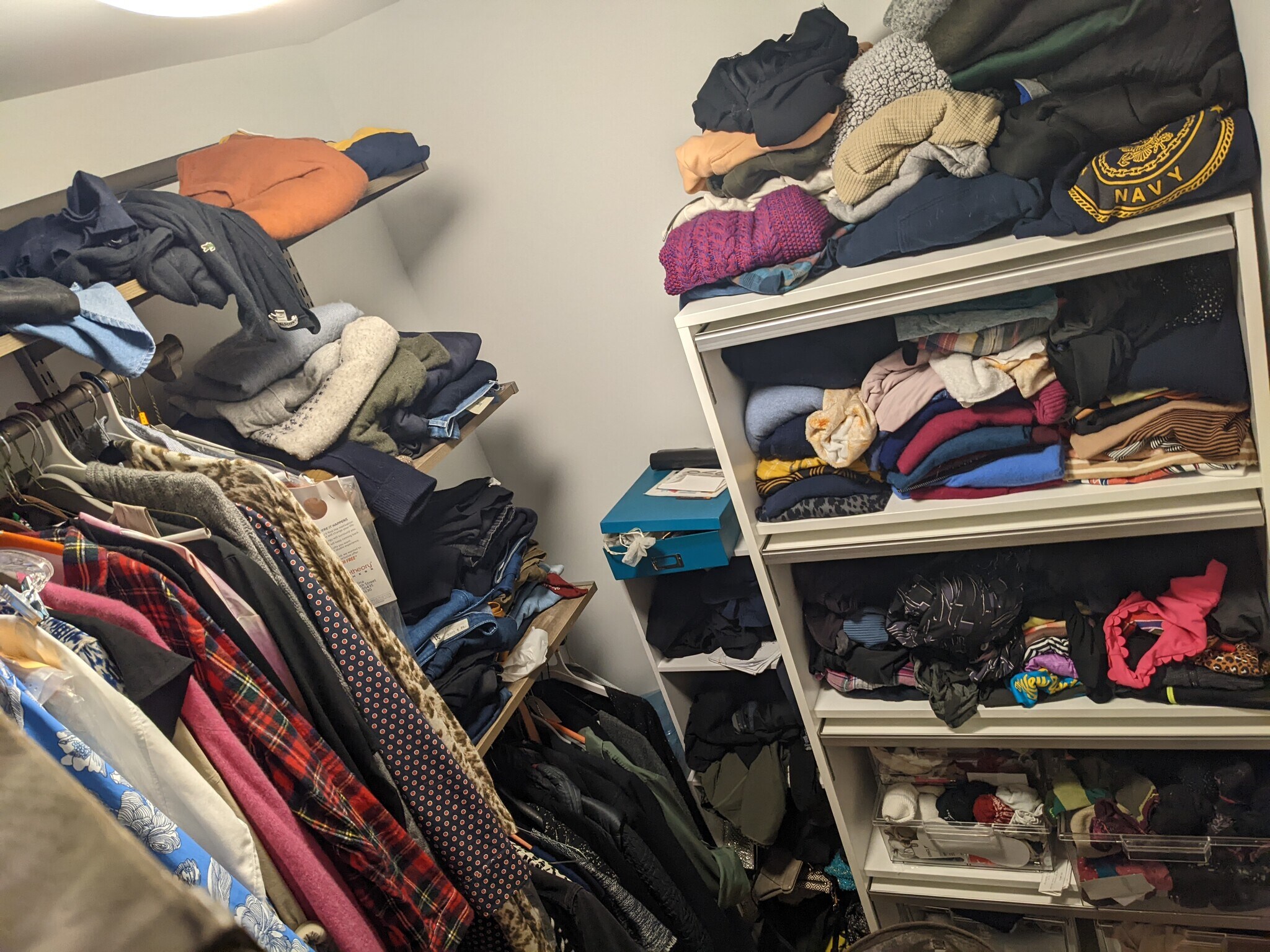 Walk in closet 2nd br - 2401 3rd st NE Apt 2