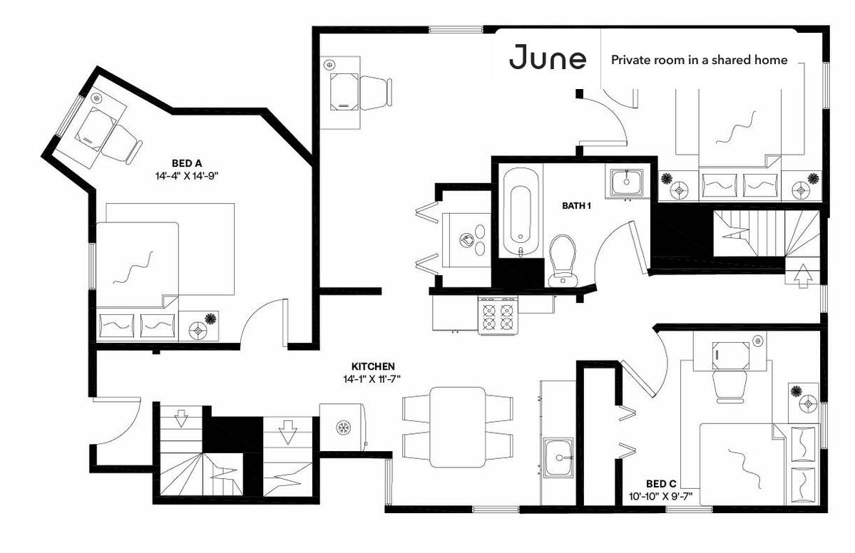 Building Photo - Room in Shared 6 bed/2 bath home in Somerville