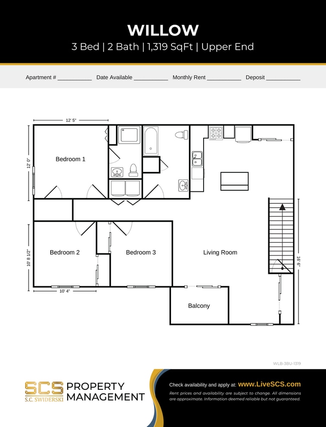 Floorplan - Pine View Estates Apartment Community