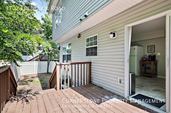 Building Photo - 1702 Frederick Rd