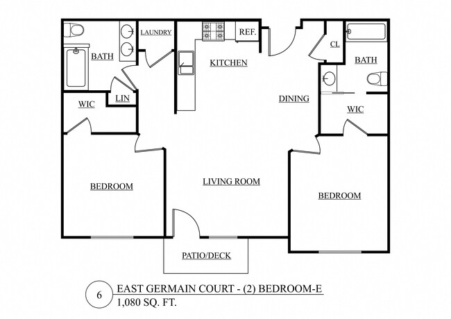 Floorplan - East Germain Court