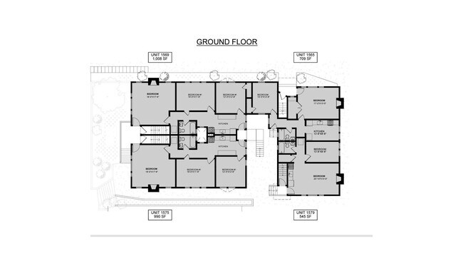 Floorplan - 1565 Arch St
