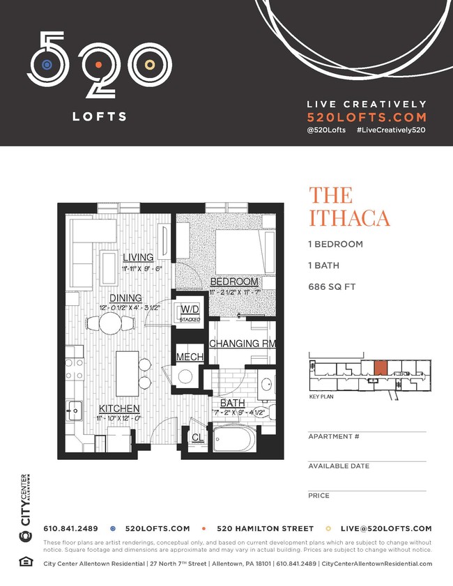 Floorplan - 520 Lofts