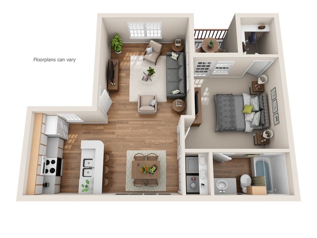 Floorplan - Arbors at Wolf Pen Creek Apartments