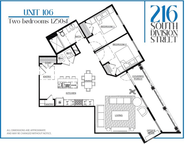 Floorplan - 216 S Division St