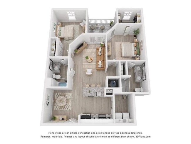 Floorplan - Luxe and Legends at Morganton Park Apartme...