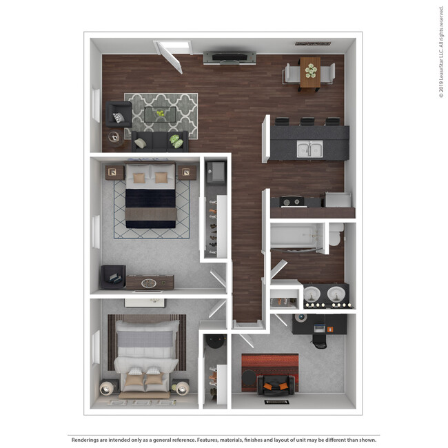 Floorplan - Chesterfield Apartments