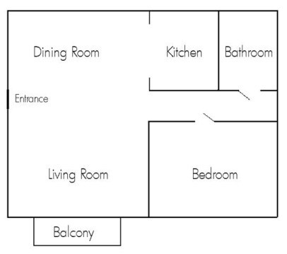 2BR/1.5BA - Gaslight Village