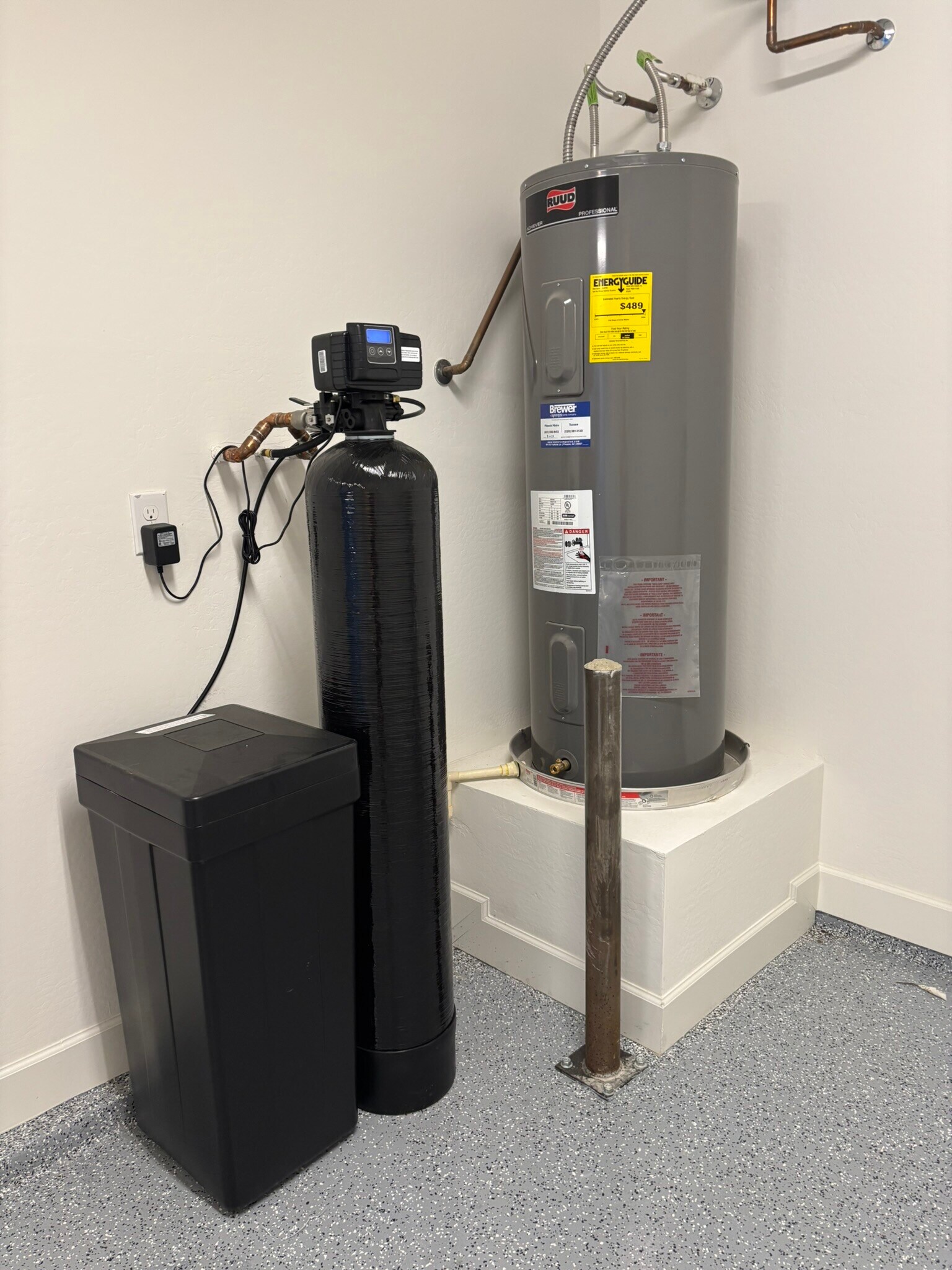 entire home water soften system - 2121 W Sonoran Desert Dr