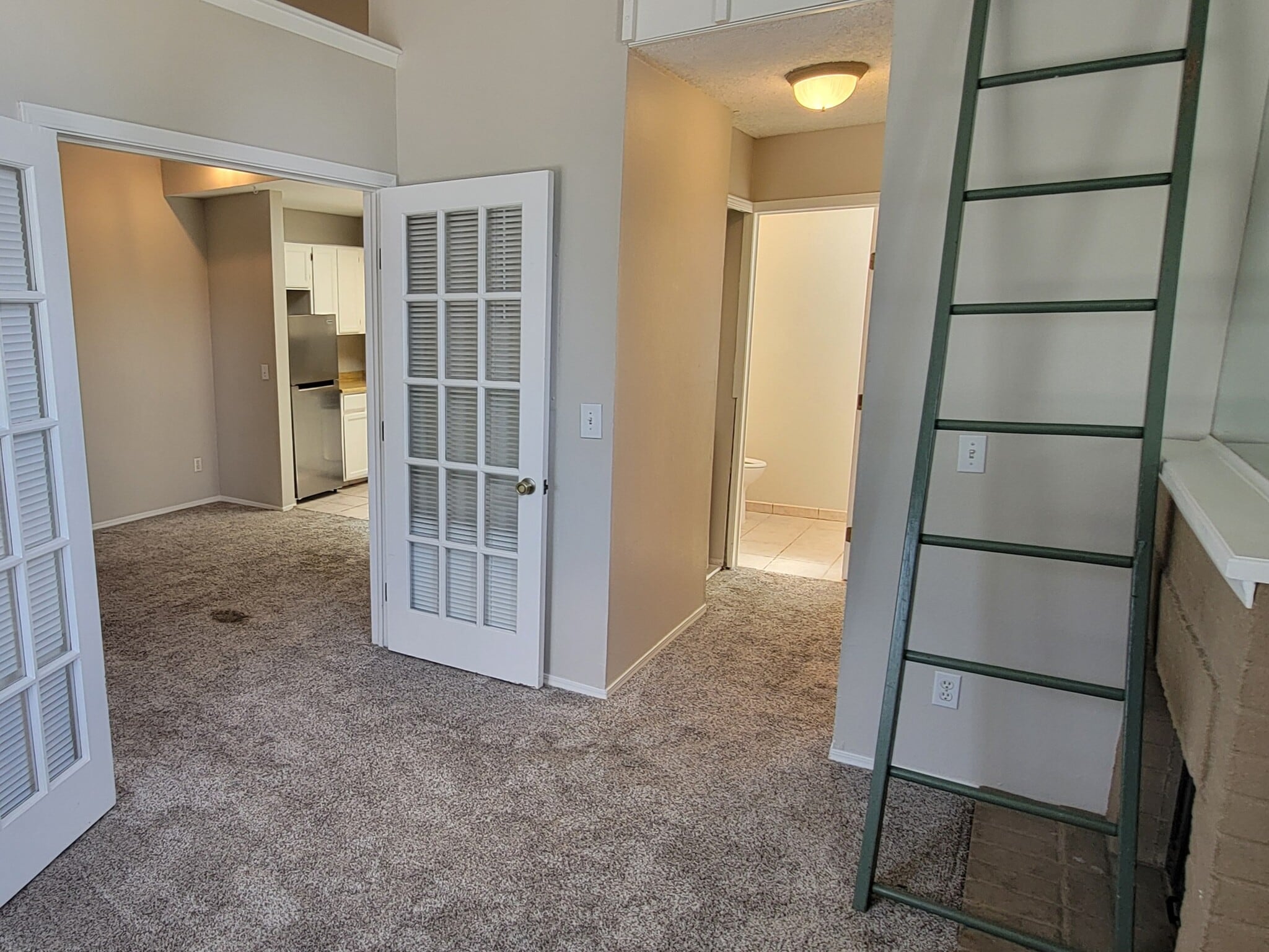 Bedroom View to Living Area - 4921 Garrison St