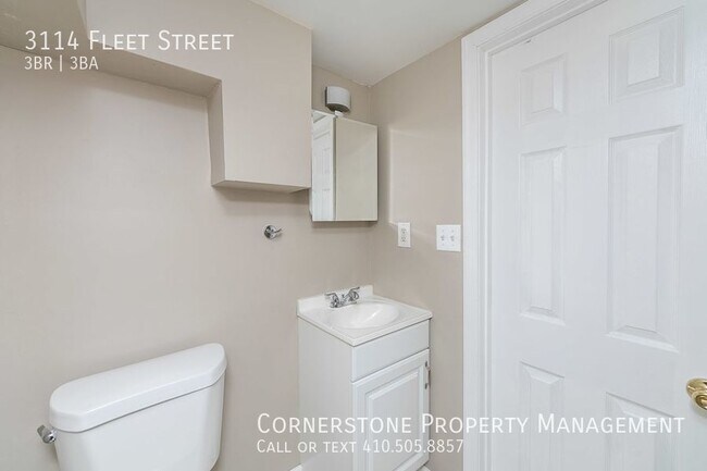 Building Photo - 3 bed, 3 bath I $2500| 3114 Fleet St. Balt...