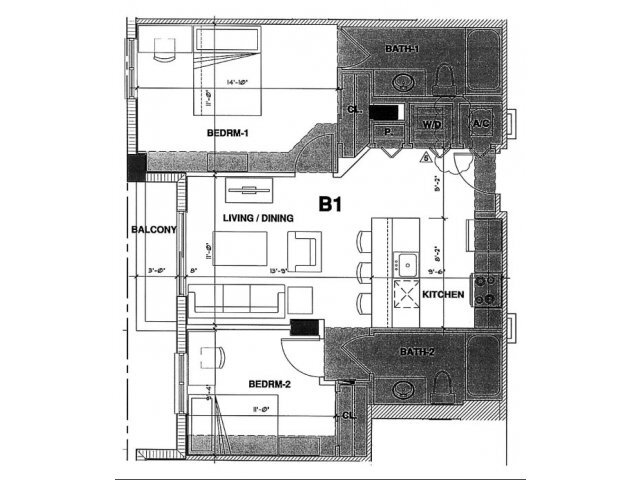 Floorplan - 4th Street Commons